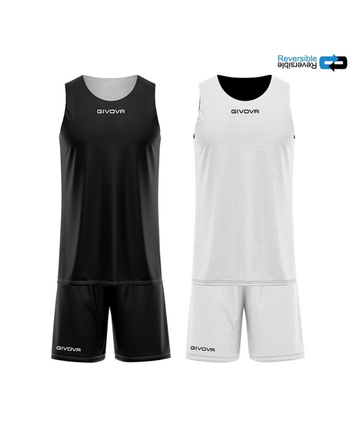 KIT DOUBLE IN MESH NERO/BIANCO Tg. XS KIT DOUBLE IN MESH NERO/BIANCO Tg. XS