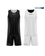 KIT DOUBLE IN MESH NERO/BIANCO Tg. XS KIT DOUBLE IN MESH NERO/BIANCO Tg. XS