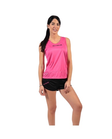 Kit NEW YORK Givova Giromanica Running Corsa Unisex Fuxia Nero KITA07-0610 Kit NEW YORK Givova Giromanica Running Corsa Unisex Fuxia Nero KITA07-0610