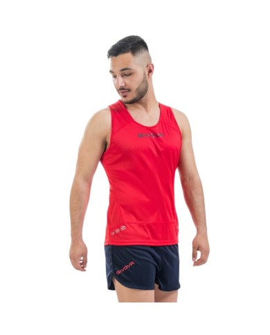 Kit NEW YORK Givova Giromanica Running Corsa Unisex Rosso Blu KITA07-1204 Kit NEW YORK Givova Giromanica Running Corsa Unisex Rosso Blu KITA07-1204