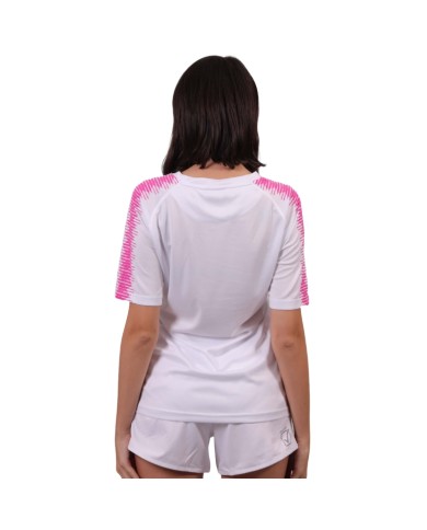 Maglia Givova Shirt CLUB in Mesh MAC10 Unisex Calcio Padel Tennis Bianco Fuxia Maglia Givova Shirt CLUB in Mesh MAC10 Unisex Calcio Padel Tennis Bianco Fuxia