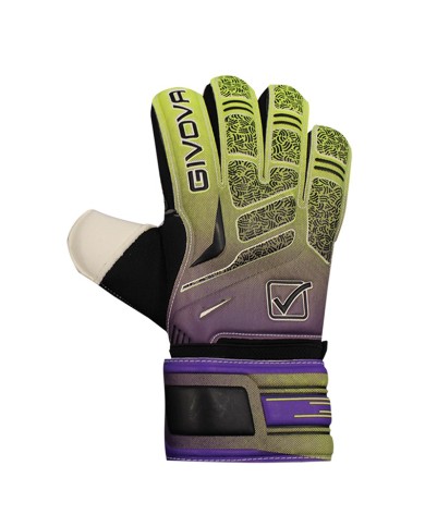 Guanto da Portiere Givova ARTIGLIO GU013 Lattice Unisex Viola Giallo Guanto da Portiere Givova ARTIGLIO GU013 Lattice Unisex Viola Giallo