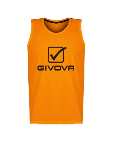 Casacca GARA Givova CASGARA Unisex Allenamento Arancio Fluo Nero