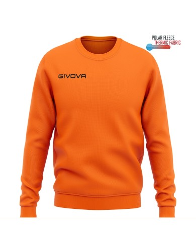 MAGLIA POLARFLEECE G/COLLO GIVOVA ONE ARANCIO Tg. 2XL MAGLIA POLARFLEECE G/COLLO GIVOVA ONE ARANCIO Tg. 2XL