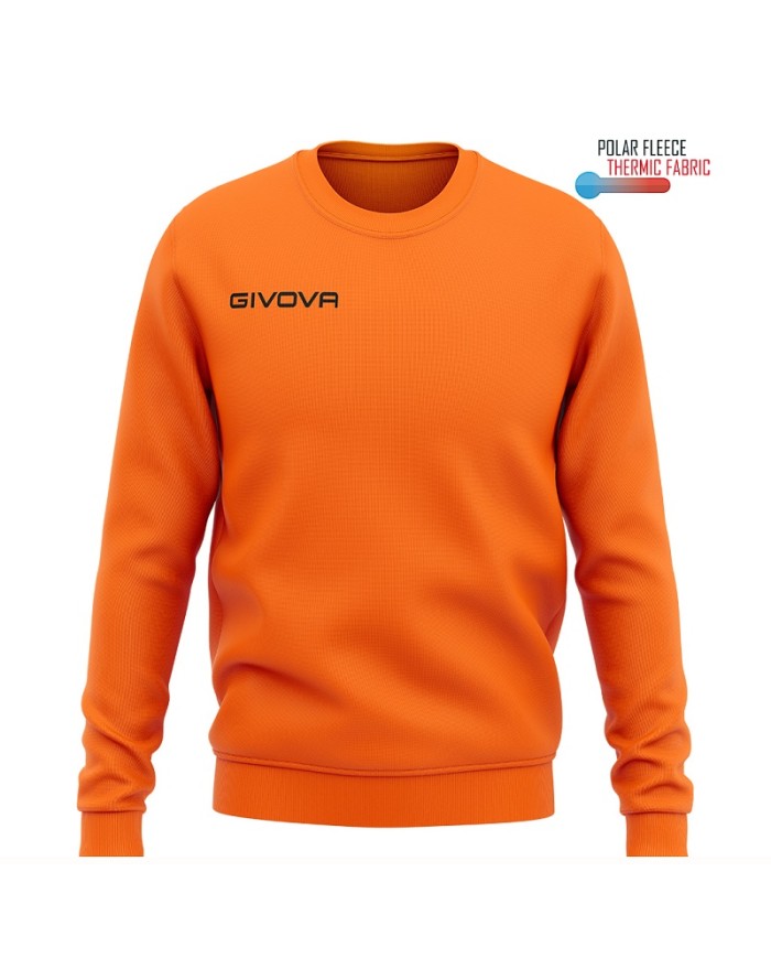 MAGLIA POLARFLEECE G/COLLO GIVOVA ONE ARANCIO Tg. 2XL MAGLIA POLARFLEECE G/COLLO GIVOVA ONE ARANCIO Tg. 2XL