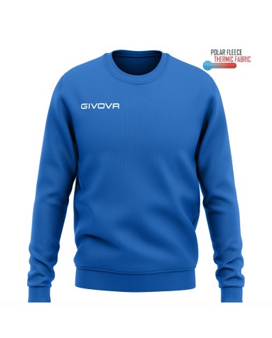 MAGLIA POLARFLEECE G/COLLO GIVOVA ONE AZZURRO Tg. 2XL MAGLIA POLARFLEECE G/COLLO GIVOVA ONE AZZURRO Tg. 2XL