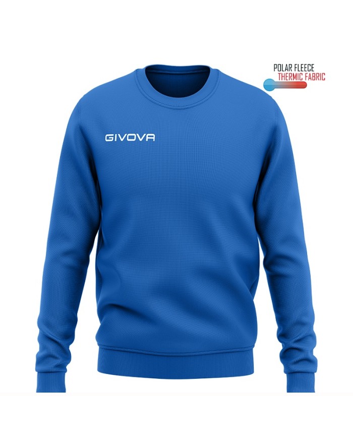 MAGLIA POLARFLEECE G/COLLO GIVOVA ONE AZZURRO Tg. 2XL