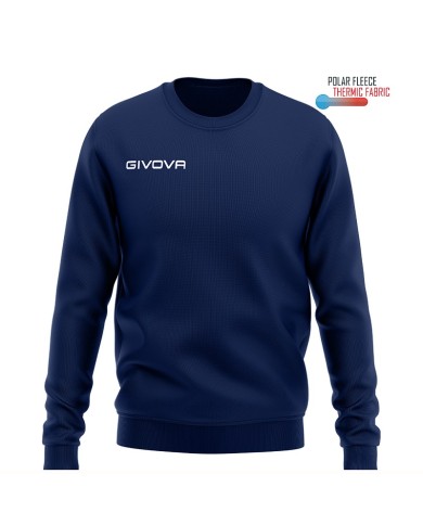 MAGLIA POLARFLEECE G/COLLO GIVOVA ONE BLU Tg. 2XL MAGLIA POLARFLEECE G/COLLO GIVOVA ONE BLU Tg. 2XL