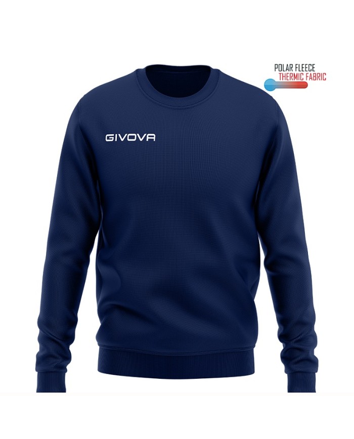 MAGLIA POLARFLEECE G/COLLO GIVOVA ONE BLU Tg. 2XL
