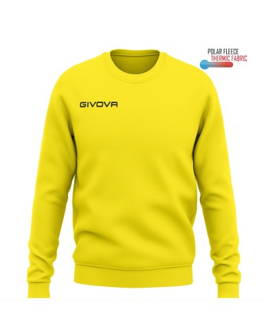 MAGLIA POLARFLEECE G/COLLO GIVOVA ONE GIALLO Tg. 2XL MAGLIA POLARFLEECE G/COLLO GIVOVA ONE GIALLO Tg. 2XL