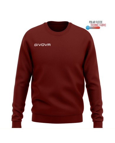 MAGLIA POLARFLEECE G/COLLO GIVOVA ONE GRANATA Tg. 2XL MAGLIA POLARFLEECE G/COLLO GIVOVA ONE GRANATA Tg. 2XL