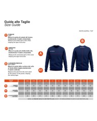 Felpa Girocollo Givova MA019 Rosso Polarfleece Unisex Pile MA0190012