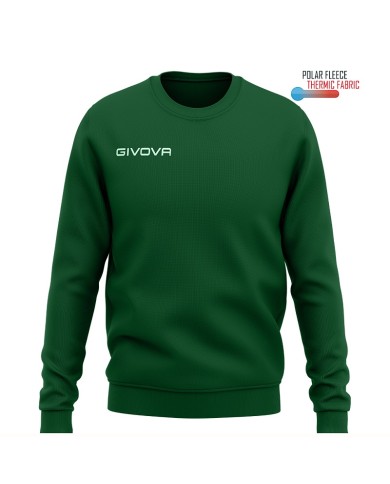 MAGLIA POLARFLEECE G/COLLO GIVOVA ONE VERDE Tg. 2XL MAGLIA POLARFLEECE G/COLLO GIVOVA ONE VERDE Tg. 2XL