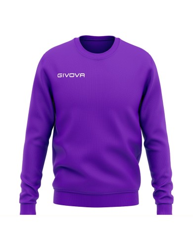 Felpa Girocollo Givova MA019 Viola Polarfleece Unisex Pile MA0190014 Felpa Girocollo Givova MA019 Viola Polarfleece Unisex Pile MA0190014