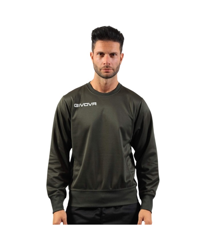 MAGLIA POLARFLEECE G/COLLO GIVOVA ONE VERDE MILITARE Tg. 2XL
