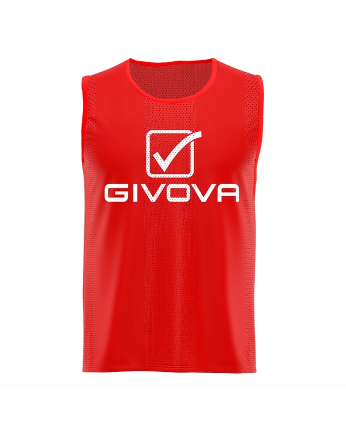 Casacca Givova PRO ALLENAMENTO CT01 Unisex Pettorina Rosso