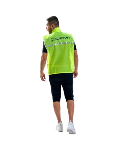 CASACCA RUNNING ARANCIO FLUO/NERO Tg. SENIOR CASACCA RUNNING ARANCIO FLUO/NERO Tg. SENIOR