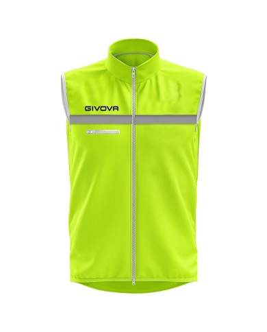 CASACCA RUNNING ARANCIO FLUO/NERO Tg. SENIOR