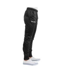Pantalone Givova ONE in Pile P019 Unisex Allenamento Tempo Libero Nero