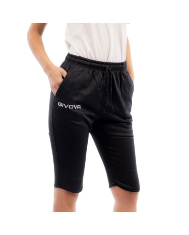 Pinocchietto Givova ONE in Pile P020 Unisex Allenamento Tempo Libero Nero Pinocchietto Givova ONE in Pile P020 Unisex Allenamento Tempo Libero Nero