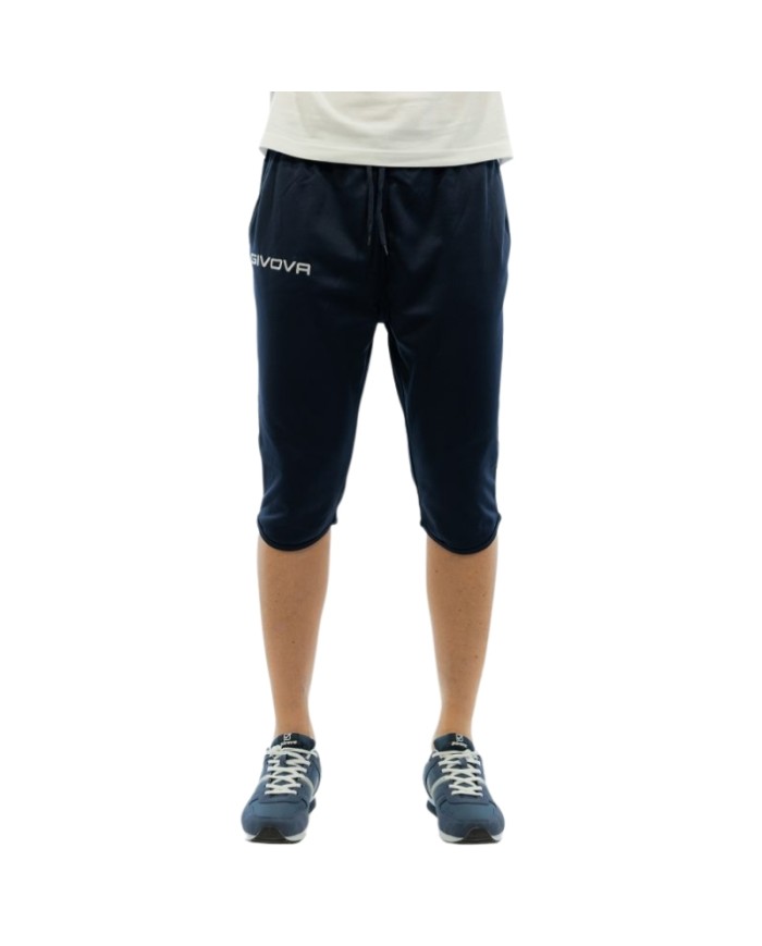 Pinocchietto Givova ONE in Pile P020 Unisex Allenamento Tempo Libero Blu Pinocchietto Givova ONE in Pile P020 Unisex Allenamento Tempo Libero Blu