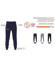 Pantalone Givova REVOLUTION Felpato LF32 Tempo Libero Unisex Grigio Chiaro Pantalone Givova REVOLUTION Felpato LF32 Tempo Libero Unisex Grigio Chiaro