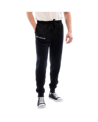 Pantalone Givova REVOLUTION Felpato LF32 Tempo Libero Unisex Nero Pantalone Givova REVOLUTION Felpato LF32 Tempo Libero Unisex Nero
