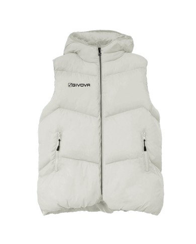 Giubbotto Smanicato CLOUD Givova SMF001 Unisex Tempo Libero Bianco Giubbotto Smanicato CLOUD Givova SMF001 Unisex Tempo Libero Bianco