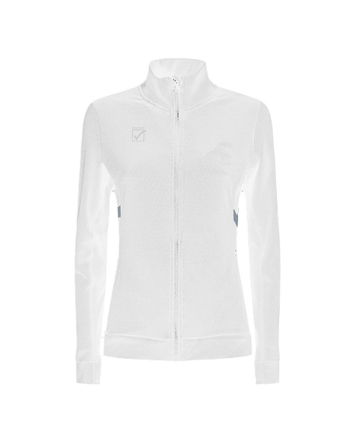 Felpa da Donna Givova ROLL FIT025 Fitness Running Allenamento Bianco