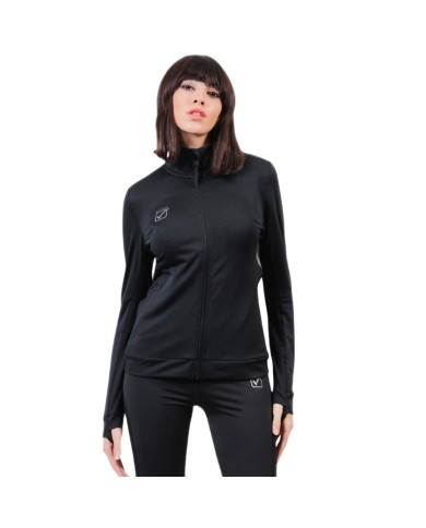 Felpa da Donna Givova ROLL FIT025 Fitness Running Allenamento Nero Felpa da Donna Givova ROLL FIT025 Fitness Running Allenamento Nero