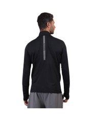 Felpa da Uomo Givova ROLL FIT026 Running Fitness Allenamento Nero