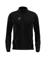 Felpa da Uomo Givova ROLL FIT026 Running Fitness Allenamento Nero