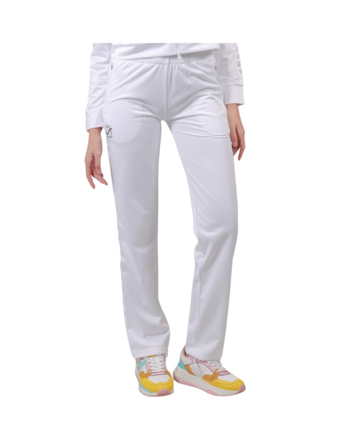Pantalone da Donna Givova DEA FIT024 Fitness Allenamento Bianco