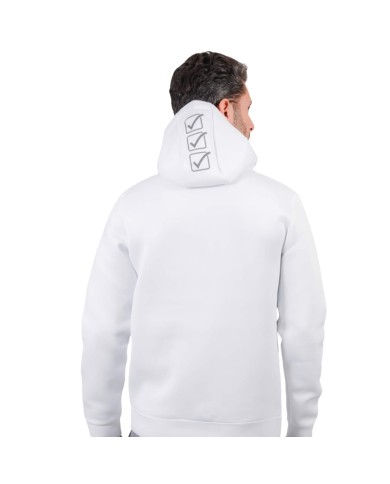 Giacca SCUBA Givova FIT027 Unisex Allenamento Fitness Running Bianco Giacca SCUBA Givova FIT027 Unisex Allenamento Fitness Running Bianco