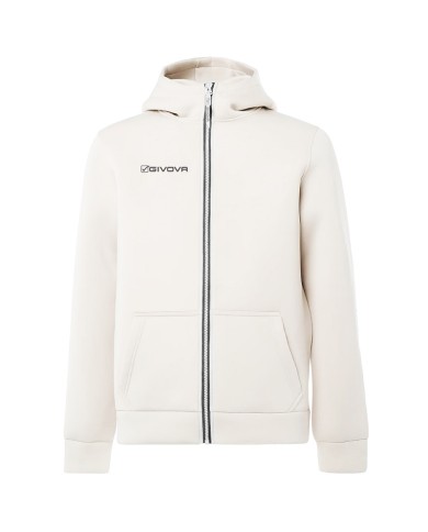 Giacca SCUBA Givova FIT027 Unisex Allenamento Fitness Running Bianco Giacca SCUBA Givova FIT027 Unisex Allenamento Fitness Running Bianco