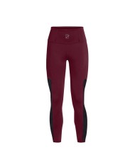Leggins da Donna Givova MOON FIT013 Fitness Allenamento Running Nero Ciliegia