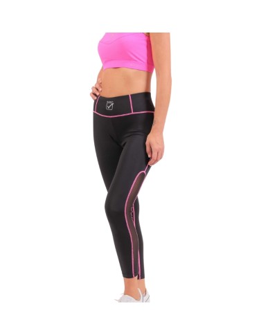 Leggins da Donna Givova MOON FIT013 Fitness Allenamento Running Nero Fuxia Leggins da Donna Givova MOON FIT013 Fitness Allenamento Running Nero Fuxia