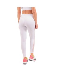 Leggins da Donna Givova MOON FIT013 Fitness Allenamento Running Bianco