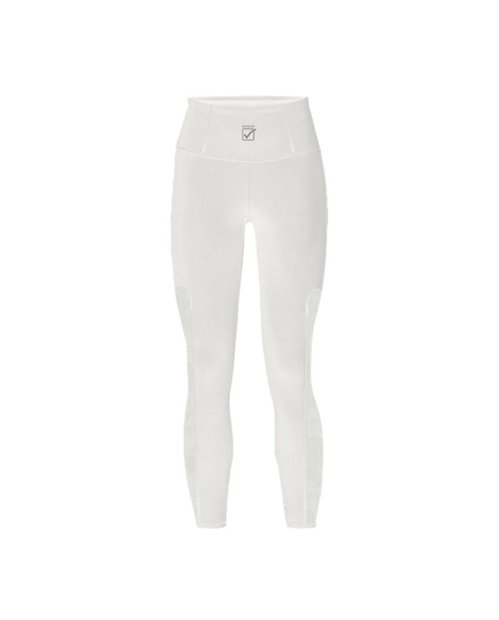 Leggins da Donna Givova MOON FIT013 Fitness Allenamento Running Bianco