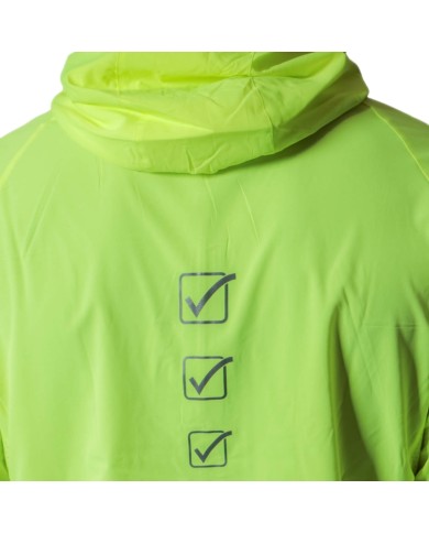 Giacca Antipioggia da Uomo RAIN RUNNING FIT022 Fitness Giallo Fluo Giacca Antipioggia da Uomo RAIN RUNNING FIT022 Fitness Giallo Fluo