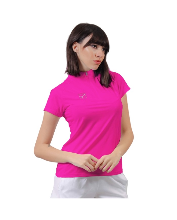 Maglia da Donna Givova SHIRT COREA FIT018 Fitness Running Fuxia