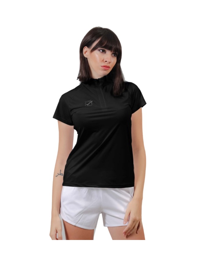 Maglia da Donna Givova SHIRT COREA FIT018 Fitness Running Nero