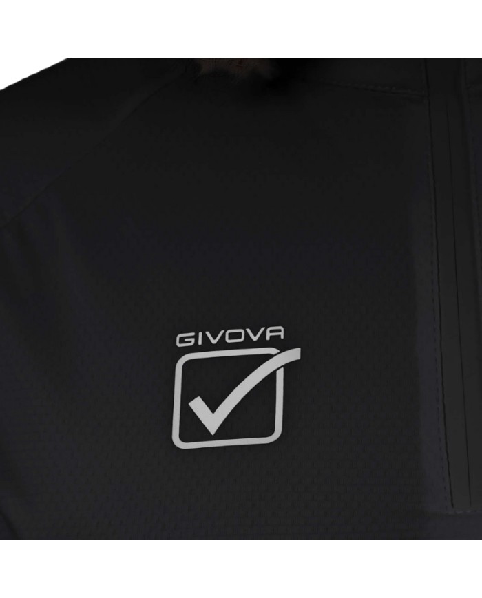 Maglia da Donna Givova SHIRT COREA FIT018 Fitness Running Nero