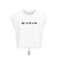 Maglia da Donna Givova SHIRT SCOLLO A BARCA FIT015 Fitness Bianco