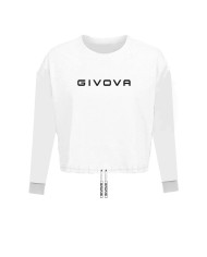 Maglia da Donna Givova SHIRT SCOLLO A BARCA Manica Lunga FIT016 Bianco