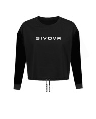 Maglia da Donna Givova SHIRT SCOLLO A BARCA FIT015 Fitness Bianco