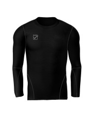 Maglia Tecnica da Uomo Givova SHIRT TOUCH FIT017 Fitness Allenamento Nera