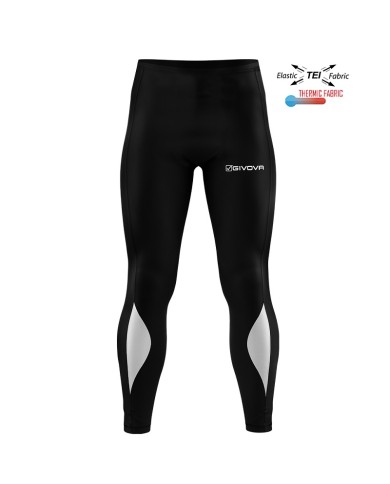 Pantalone Givova RUNNING LONG PANT LR03 Fitness Allenamento Unisex Nero Pantalone Givova RUNNING LONG PANT LR03 Fitness Allenamento Unisex Nero