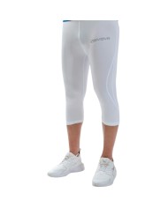 RUNNING PINOCCHIETTO Givova LR02 Fitness Allenamento Unisex Bianco RUNNING PINOCCHIETTO Givova LR02 Fitness Allenamento Unisex Bianco