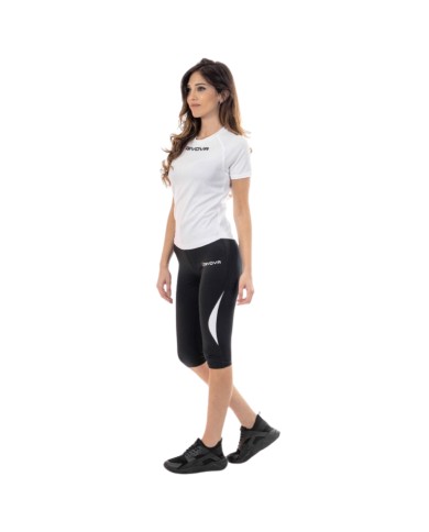 RUNNING PINOCCHIETTO Givova LR02 Fitness Allenamento Unisex Nero RUNNING PINOCCHIETTO Givova LR02 Fitness Allenamento Unisex Nero